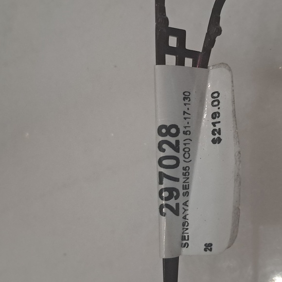 NWT RX-ABLE SENSAYA Stainless Steel Burgundy eyeglass frames SEN55 - Picture 6 of 9